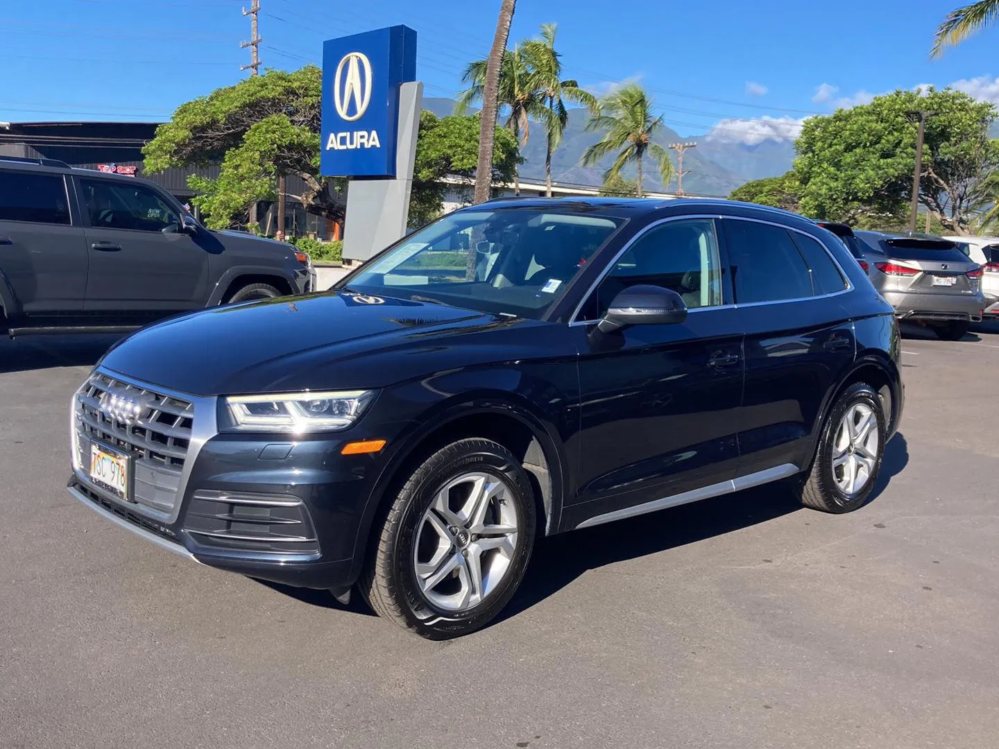White 2018 Audi Q5 Premium Plus for sale in Kahului, HI