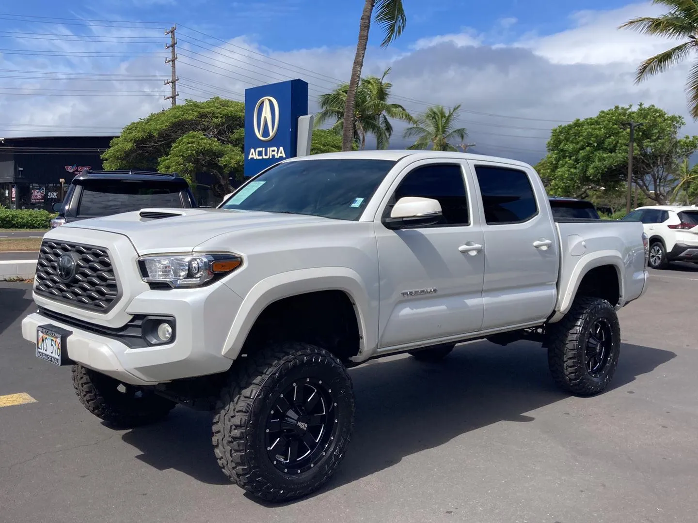 White 2022 Toyota Tacoma TRD Sport for sale in Kahului, HI