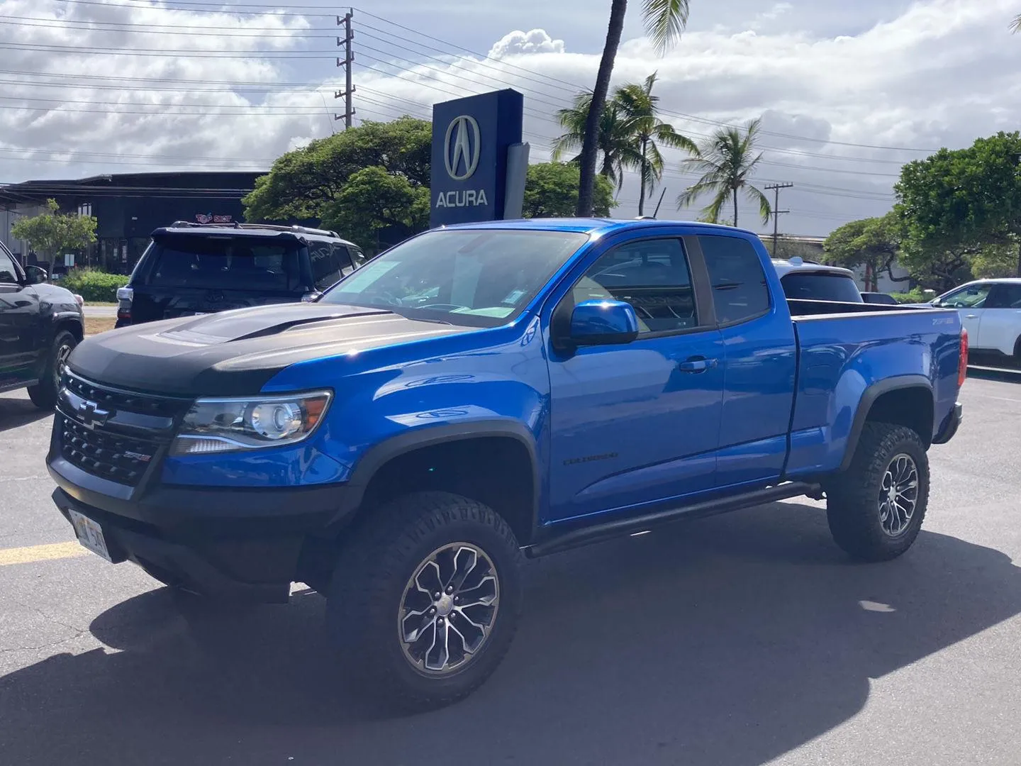 Blue 2018 Chevrolet Colorado 4WD ZR2 for sale in Kahului, HI