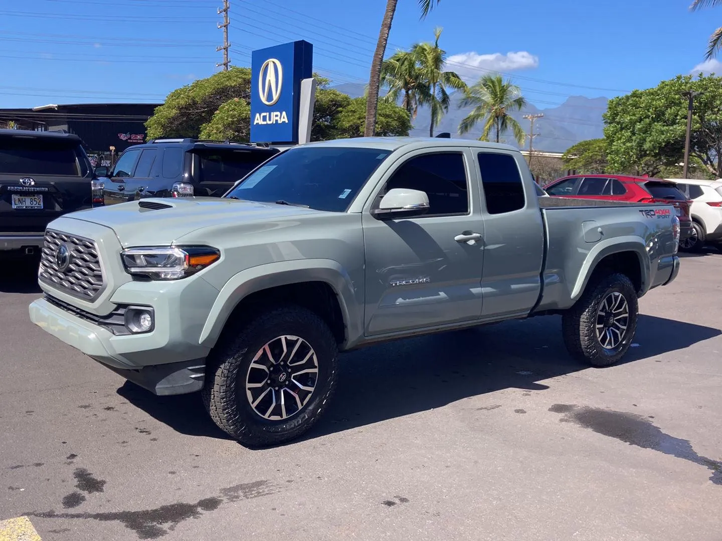 Green 2022 TOYOTA TACOMA for sale in Kahului, HI