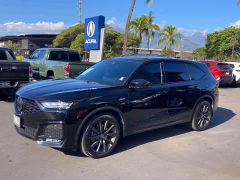 Black 2025 Acura MDX w/A-Spec Package for sale in Kahului, HI