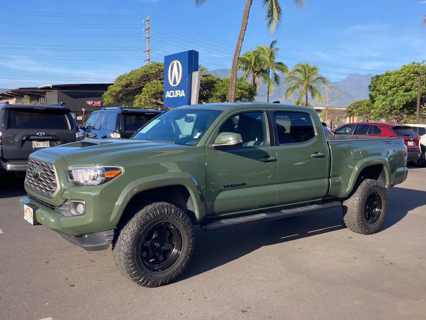 Green 2022 Toyota Tacoma TRD Sport for sale in Kahului, HI