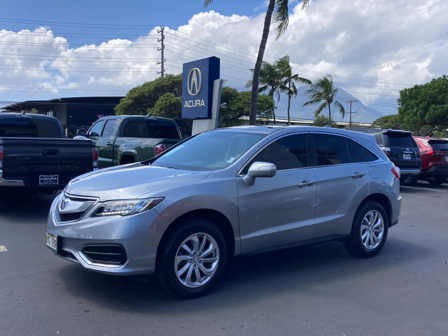 Gray 2017 Acura RDX for sale in Kahului, HI