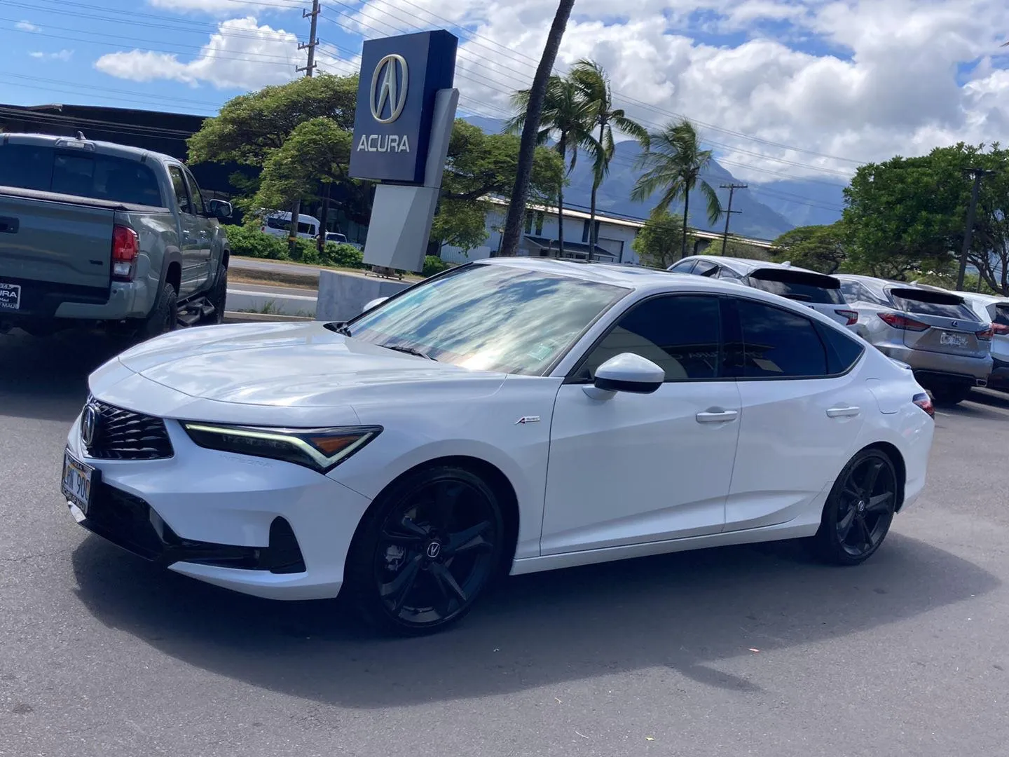 White 2025 Acura Integra w/A-Spec Package for sale in Kahului, HI