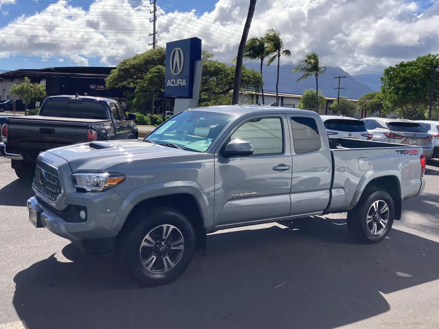 Gray 2019 Toyota Tacoma TRD Sport for sale in Kahului, HI