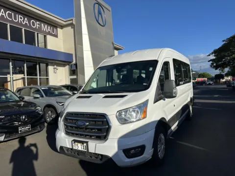 White 2020 Ford Transit Passenger Wagon XLT for sale in Kahului, HI