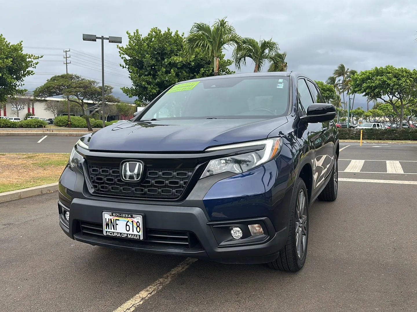 Black 2021 Honda Passport EX-L for sale in Kahului, HI