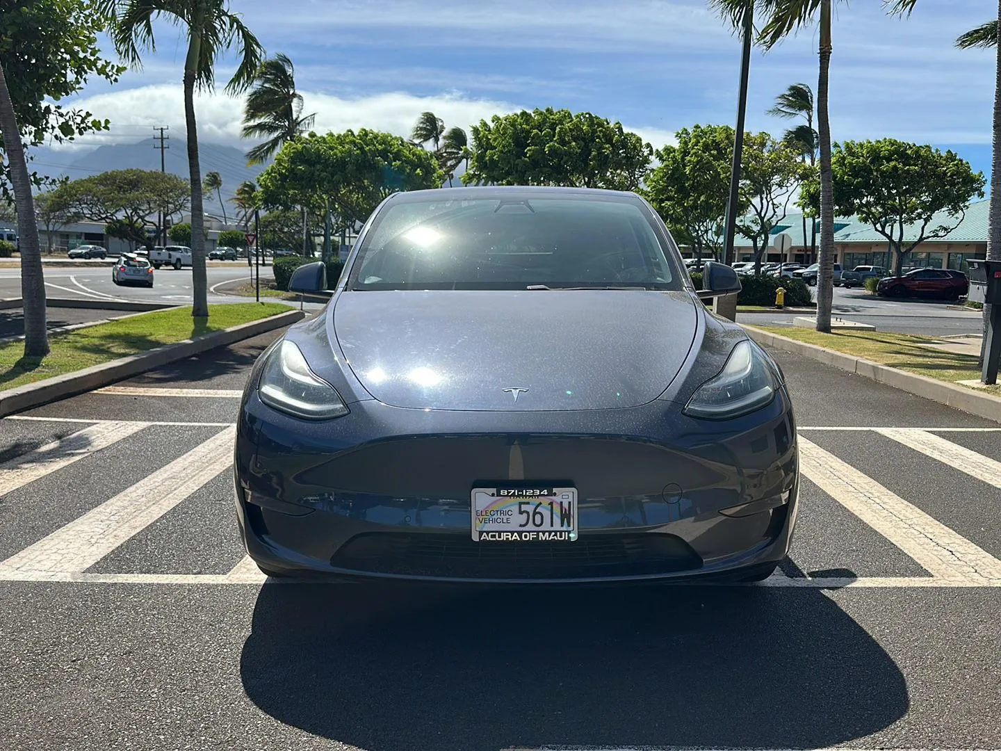 Used 2020 Tesla Model Y Long Range with VIN 5YJYGDEE5LF022916 for sale in Kahului, HI