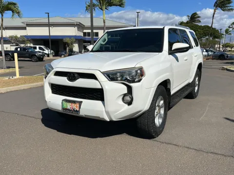 White 2018 Toyota 4Runner SR5 for sale in Kahului, HI