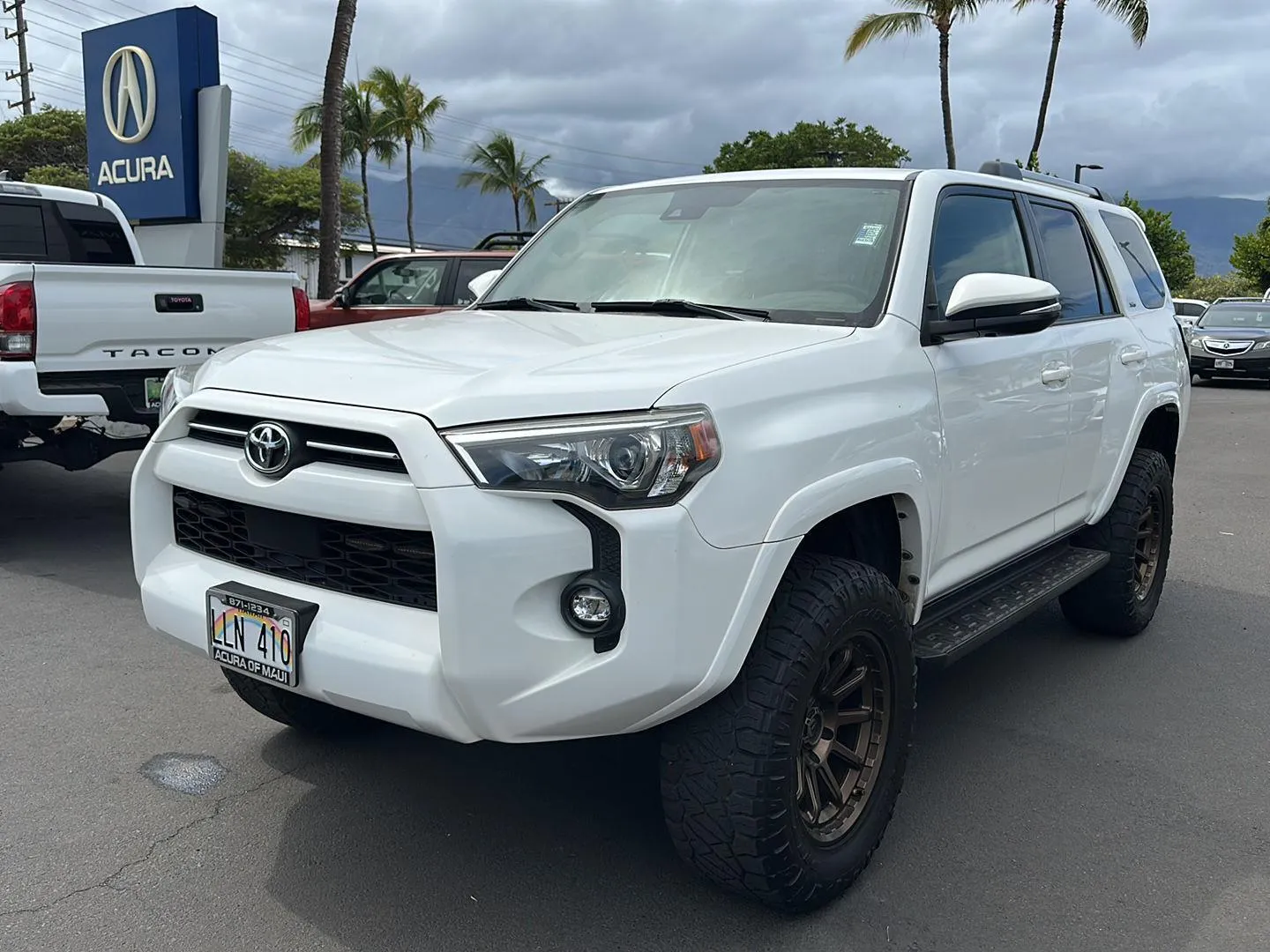 White 2021 Toyota 4Runner SR5 Premium for sale in Kahului, HI