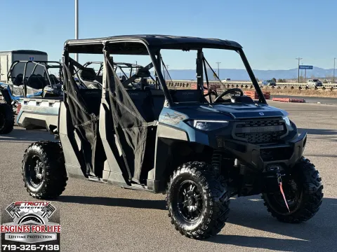 Blue 2025 Polaris Ranger Crew XP 1000 Premium for sale in Pueblo West, CO