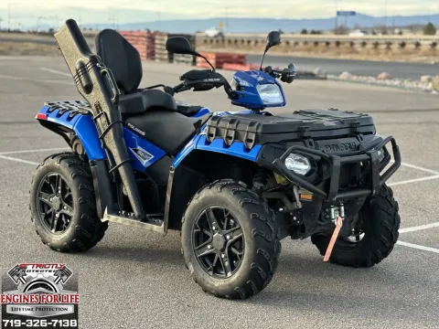 Blue 2018 Polaris Sportsman Touring 850 SP for sale in Pueblo West, CO