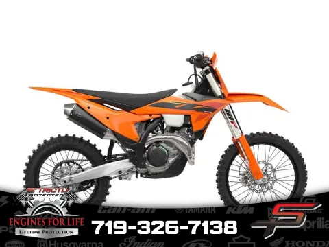 Orange 2025 KTM 450 XC-F for sale in Pueblo West, CO