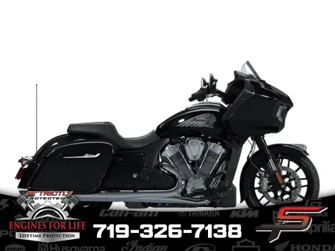 Black 2025 Indian Motorcycle Challenger® Black Metallic for sale in Pueblo West, CO