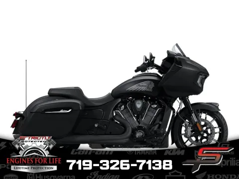 Black 2025 Indian Motorcycle Challenger® Dark Horse® Black Smoke for sale in Pueblo West, CO