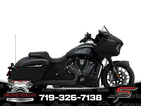 Black 2025 Indian Motorcycle Challenger® Dark Horse® 112 Black Smoke for sale in Pueblo West, CO