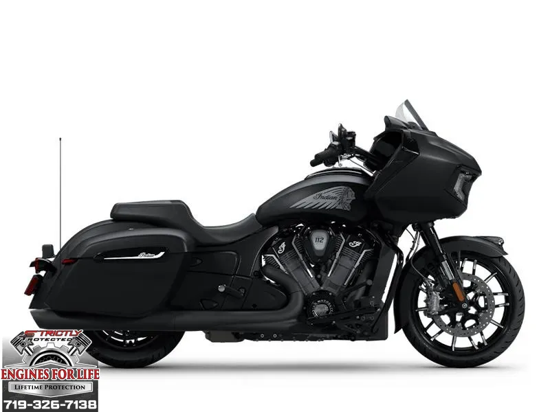 2025 Indian Motorcycle Challenger® Dark Horse® 112 Black Smoke for sale in Pueblo West, CO