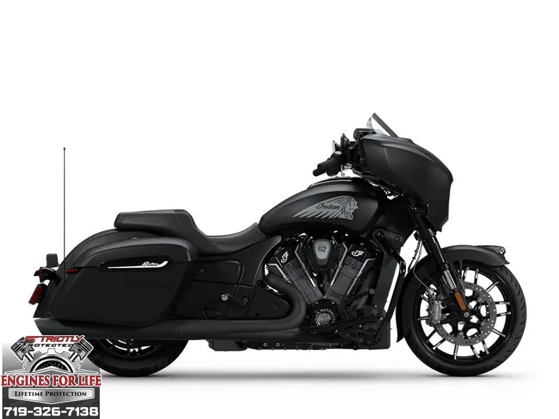 2025 Indian Motorcycle Chieftain® PowerPlus Dark Horse® 112 Black Smoke for sale in Pueblo West, CO