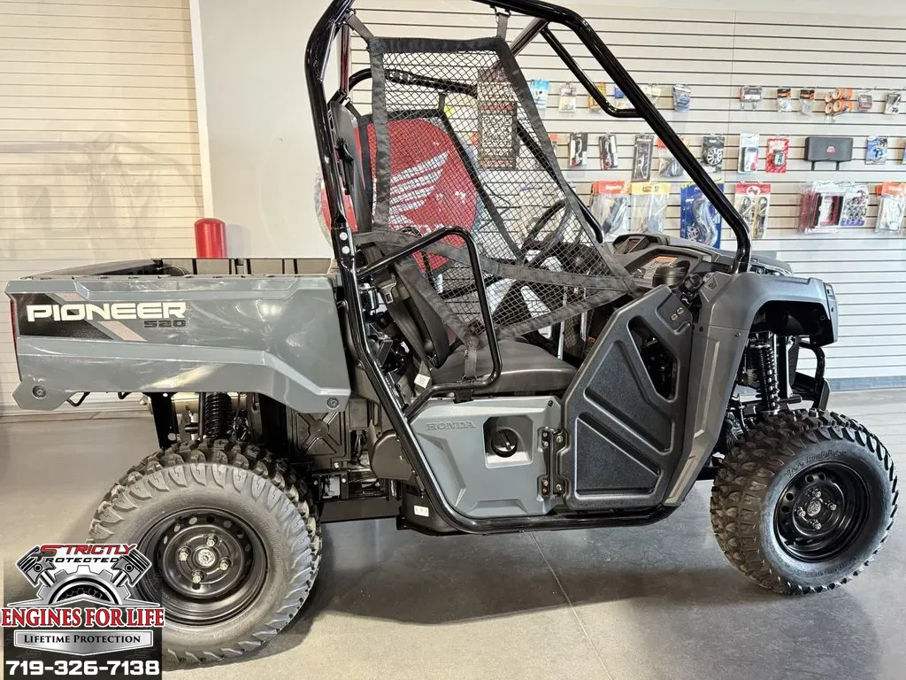 Gray 2025 Honda Pioneer 520 for sale in Pueblo West, CO