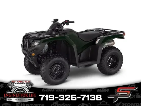 Black 2025 Honda FourTrax Rancher 4x4 for sale in Pueblo West, CO