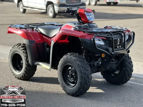 Red 2025 Honda FourTrax Foreman 4x4 for sale in Pueblo West, CO