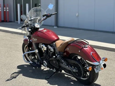 More photos of 2018 Indian Motorcycle Scout® ABS Burgundy Metallic at Strictly Powersports, CO