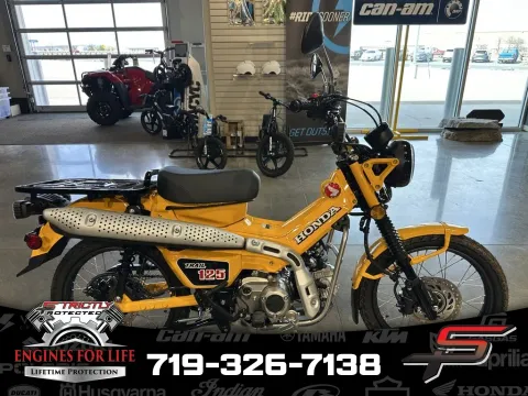 Yellow 2024 Honda Trail125 ABS for sale in Pueblo West, CO