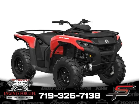 Red 2025 Can-Am Outlander DPS 500 for sale in Pueblo West, CO