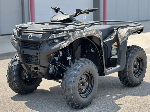 Another view of 2025 Can-Am Outlander DPS 500 Wildland Camo for sale in Pueblo West, CO at Strictly Powersports