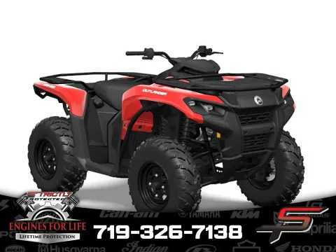 Red 2025 Can-Am Outlander 500 2WD for sale in Pueblo West, CO