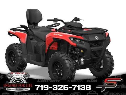 Red 2025 Can-Am Outlander MAX DPS 700 for sale in Pueblo West, CO