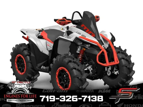 Silver 2025 Can-Am Renegade X mr 1000 R Hyper Silver & Legion Red for sale in Pueblo West, CO