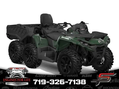 Green 2025 Can-Am Outlander MAX 6x6 DPS 650 for sale in Pueblo West, CO