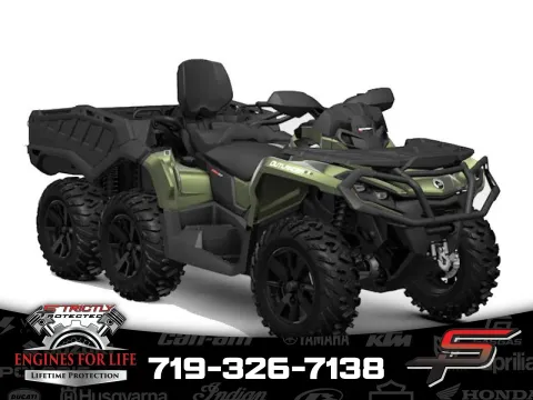 Green 2025 Can-Am Outlander MAX 6x6 XT 1000 for sale in Pueblo West, CO