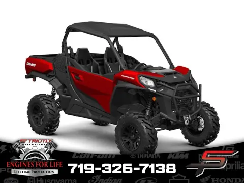 Red 2025 Can-Am Commander XT 1000R for sale in Pueblo West, CO