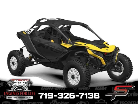 Black 2025 Can-Am Maverick R X RS with Smart-Shox for sale in Pueblo West, CO