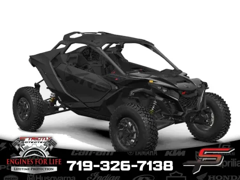 Black 2025 Can-Am Maverick R X RS with Smart-Shox for sale in Pueblo West, CO