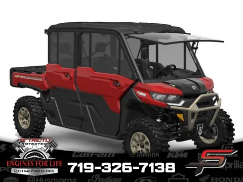 Red 2025 Can-Am Defender MAX Limited HD10 for sale in Pueblo West, CO