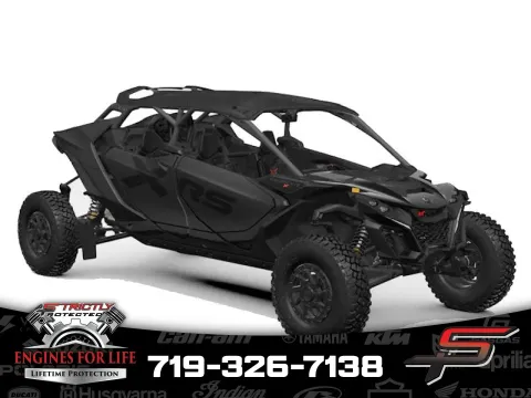 Black 2025 Can-Am Maverick R Max X RS With Smart-Shox for sale in Pueblo West, CO