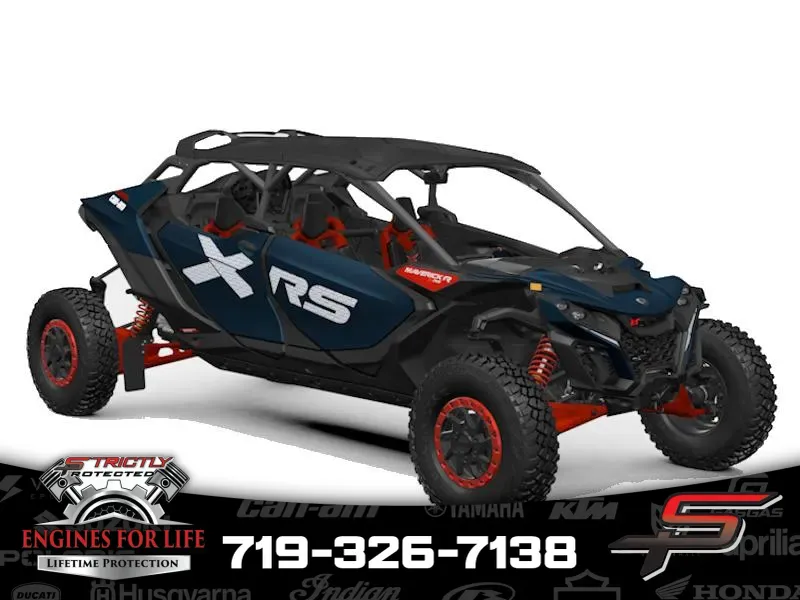 2025 Can-Am Maverick R Max X RS Dusty Navy & Legion Red for sale in Pueblo West, CO