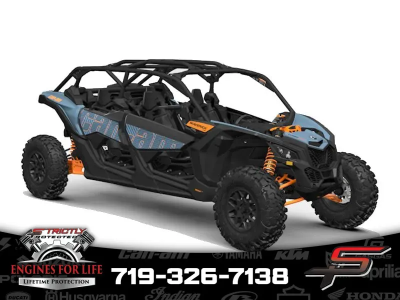2025 Can-Am Maverick X3 MAX DS Turbo RR Scandi Blue & Orange Crush for sale in Pueblo West, CO
