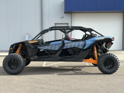 More photos of 2025 Can-Am Maverick X3 Max RS Turbo RR Scandi Blue / Orange Crush at Strictly Powersports, CO