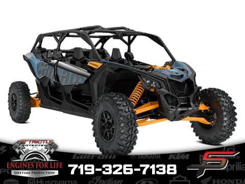 Blue 2025 Can-Am Maverick X3 Max RS Turbo RR Scandi Blue & Orange Crush for sale in Pueblo West, CO