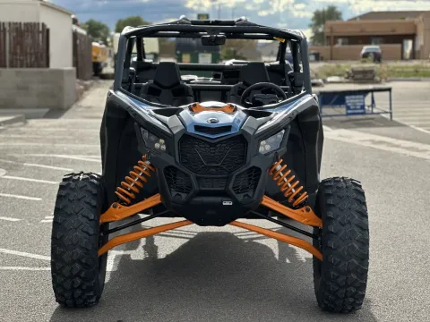 Photos of 2025 Can-Am Maverick X3 Max RS Turbo RR Scandi Blue / Orange Crush for sale in Pueblo West, CO at Strictly Powersports