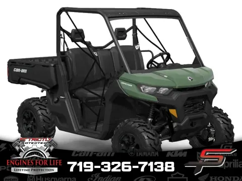 Green 2025 Can-Am Defender DPS HD10 Compass Green for sale in Pueblo West, CO