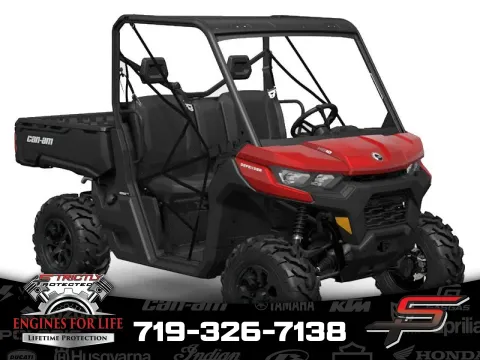Red 2025 Can-Am Defender DPS HD10 for sale in Pueblo West, CO
