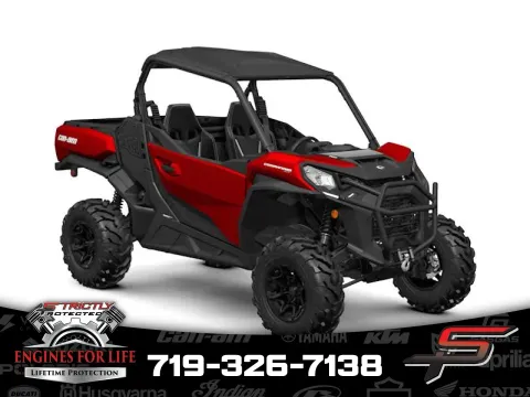 Red 2025 Can-Am Commander XT 700 for sale in Pueblo West, CO
