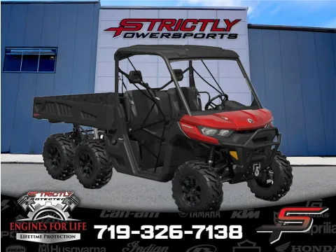 Red 2025 Can-Am Defender 6x6 XT HD10 for sale in Pueblo West, CO