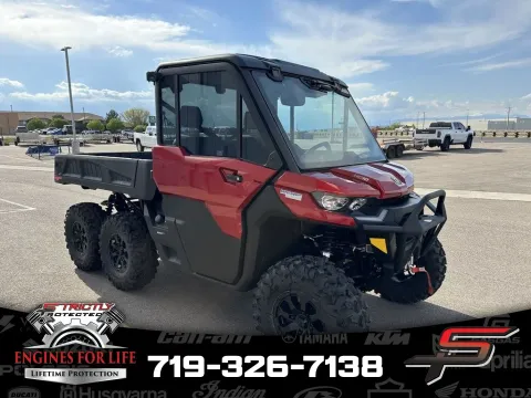 Red 2025 Can-Am Defender 6x6 Limited HD10 for sale in Pueblo West, CO