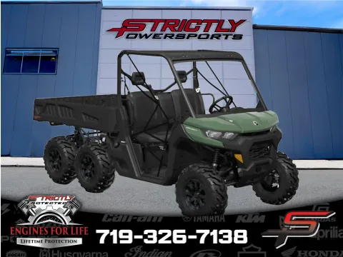 Green 2025 Can-Am Defender 6x6 DPS HD10 for sale in Pueblo West, CO